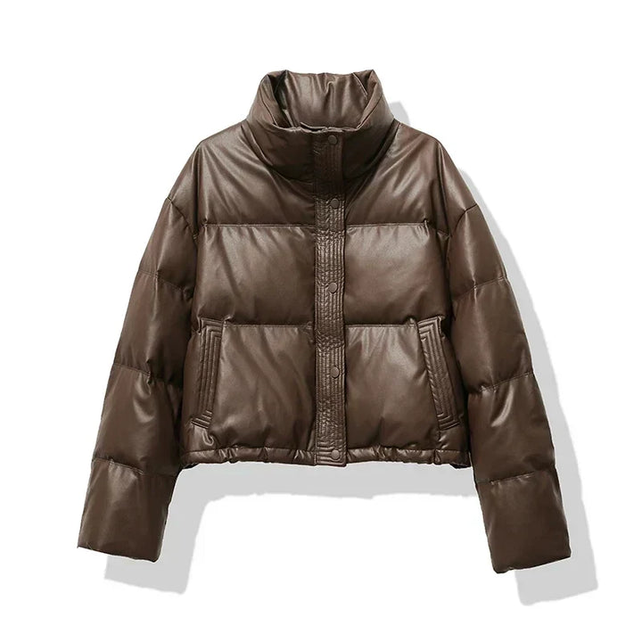 Jane | Camille Laurent Cropped Puffer Jacket