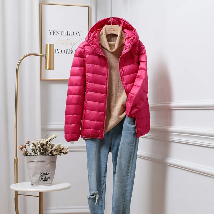Jane | Rosalie Dupont Lightweight Hooded Puffer Jacket