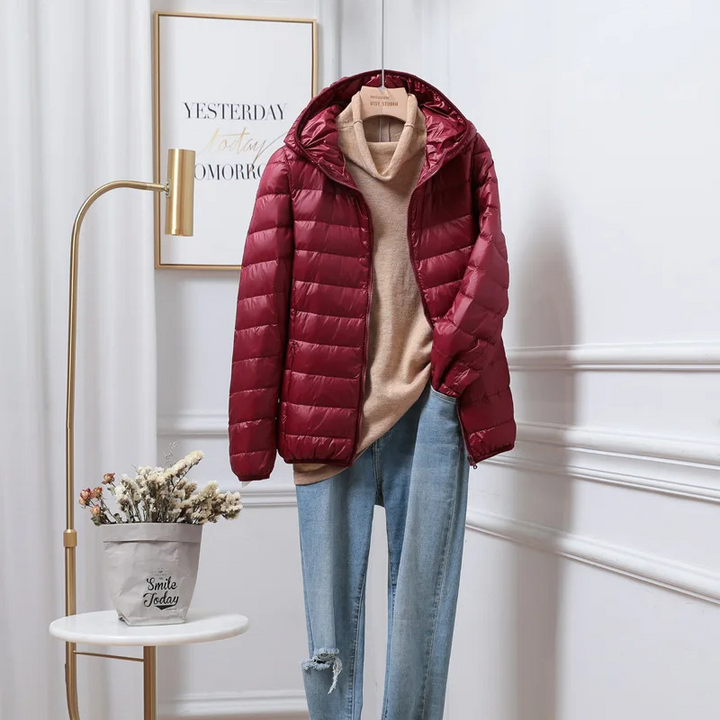 Jane | Rosalie Dupont Lightweight Hooded Puffer Jacket