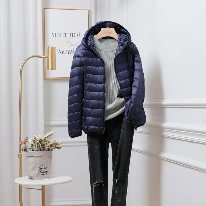 Jane | Rosalie Dupont Lightweight Hooded Puffer Jacket