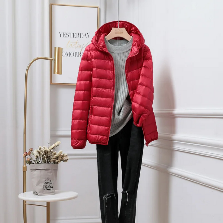 Jane | Rosalie Dupont Lightweight Hooded Puffer Jacket