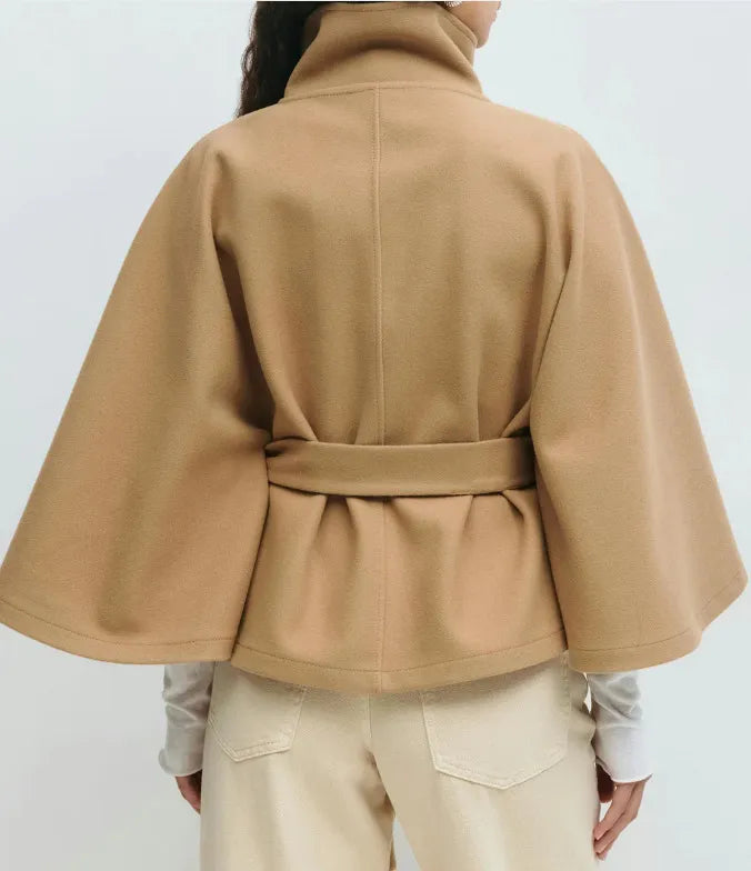Jane | Belted Cape Coat