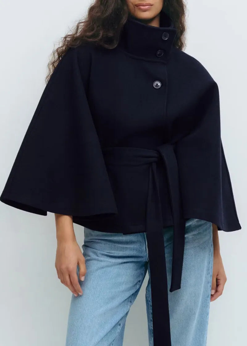 Jane | Belted Cape Coat