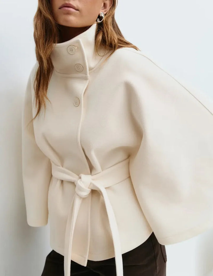 Jane | Belted Cape Coat