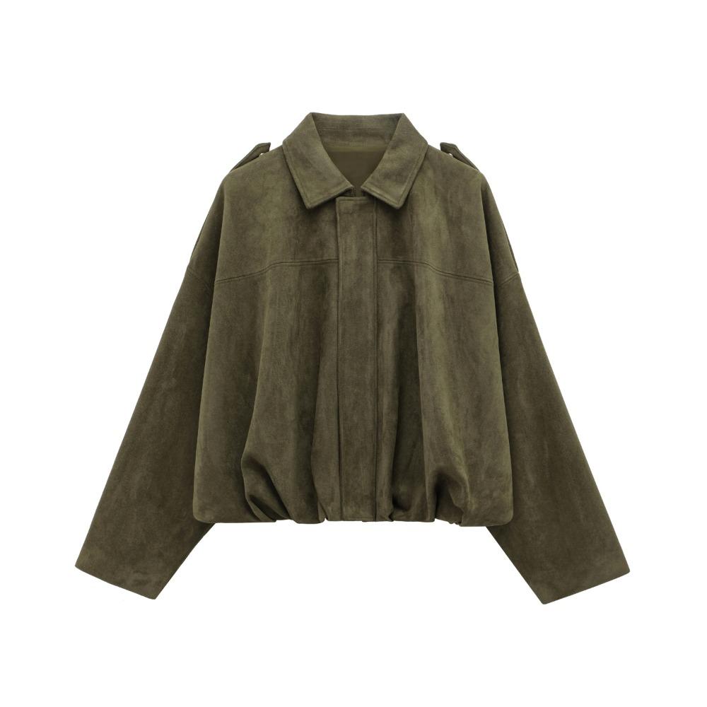 Jane | Chloé Rivière Oversized Bomber Jacket