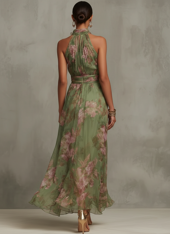 SVEA | Maxikleid mit Blumen-Halter