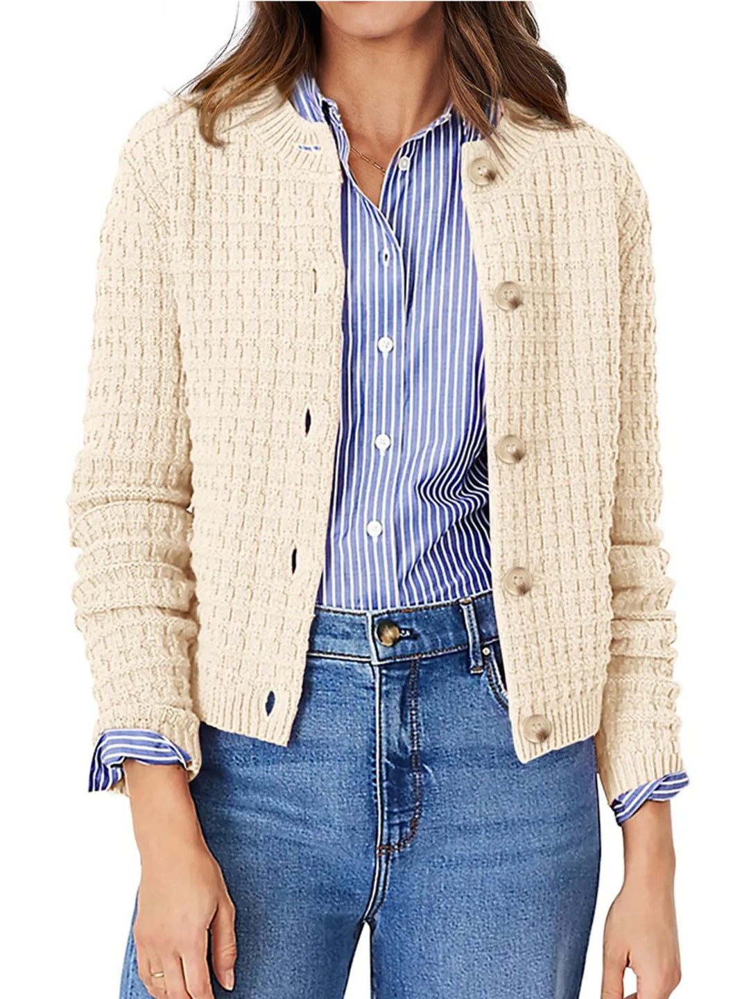 SVEA | Harper Strickjacke mit Knopfleiste