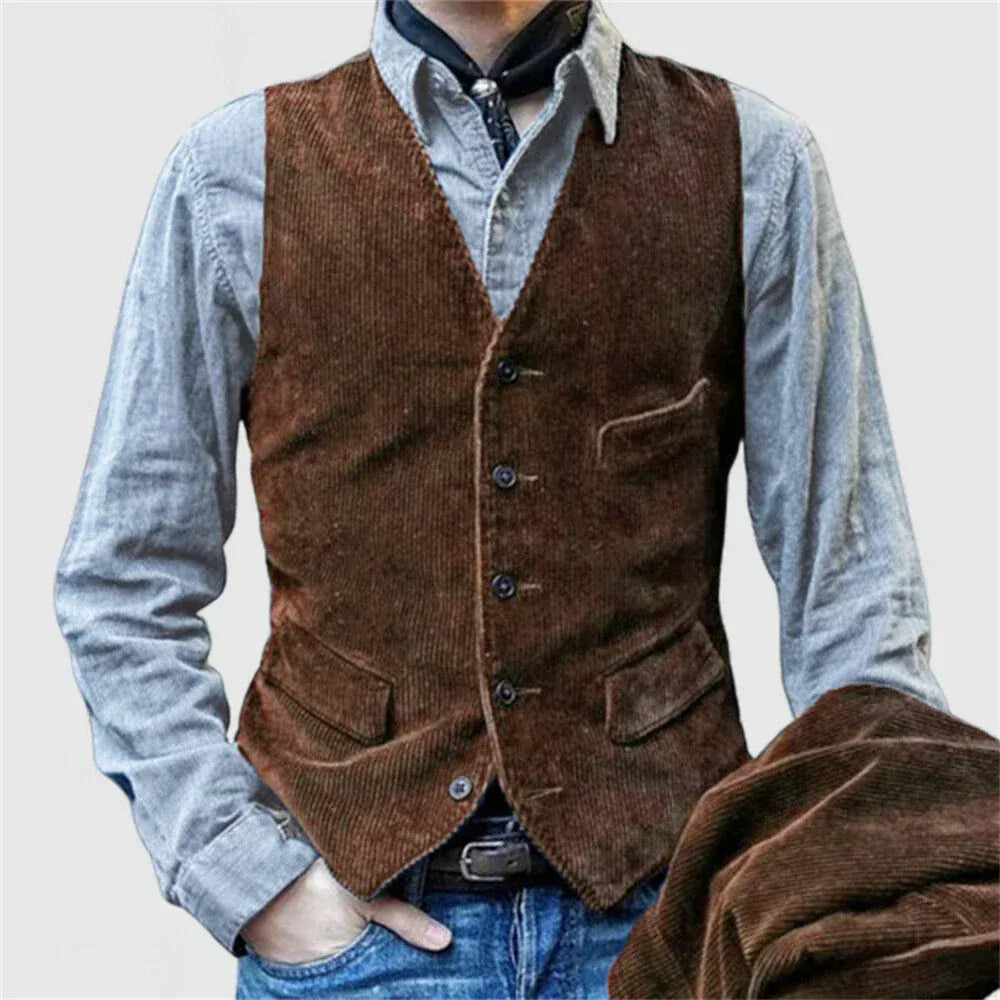 SVEA | Cord-Jacke + Weste Set