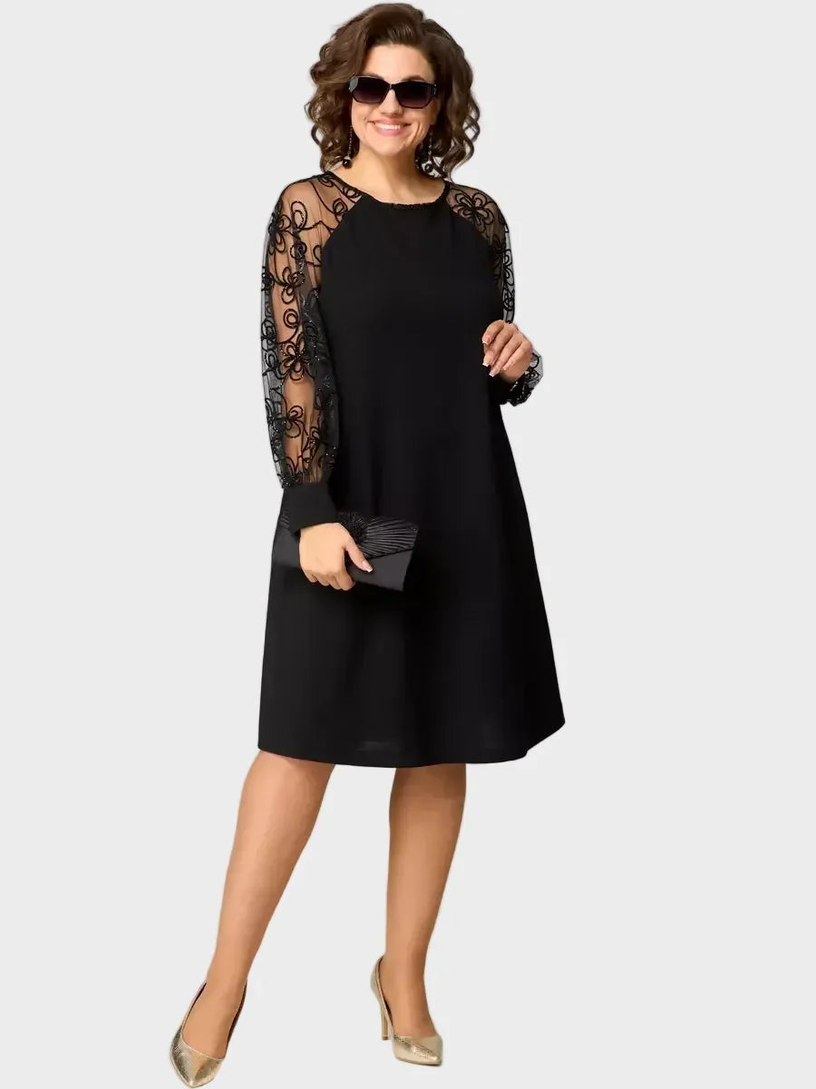 Celina - classic midi dress for special occasions