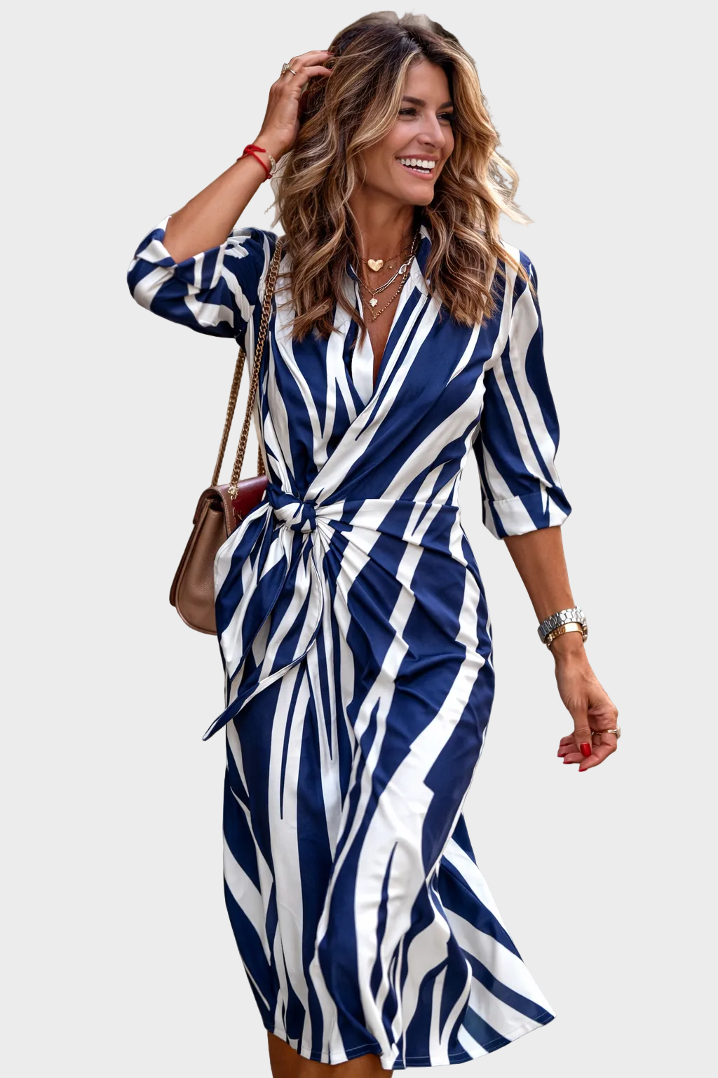 Lola - Maxi Print Dress