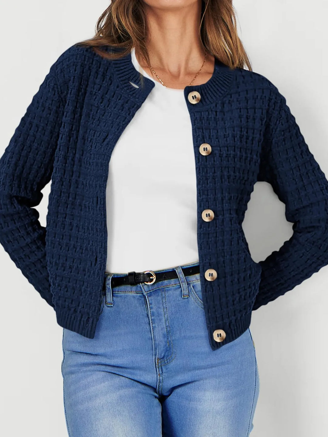 SVEA | Harper Strickjacke mit Knopfleiste