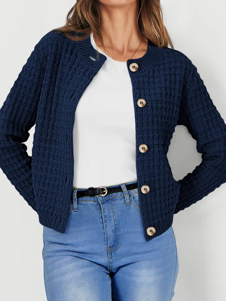 SVEA | Harper Strickjacke mit Knopfleiste