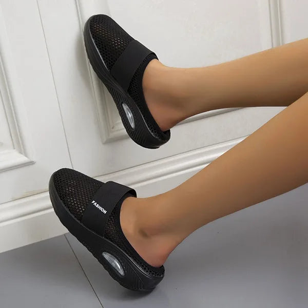 Compa - Orthopaedic Sandals with Wedge Heels