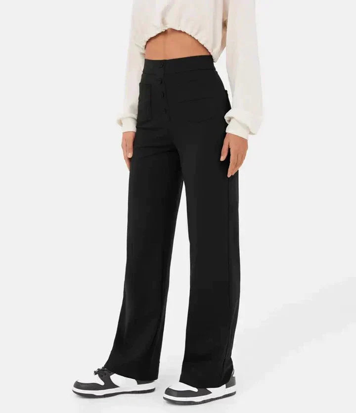 SVEA | Elastische Hose mit hoher Taille