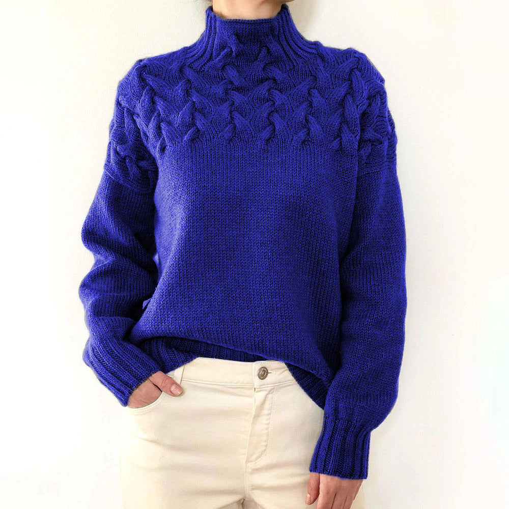 Jane | Warm Knit Turtleneck Sweater