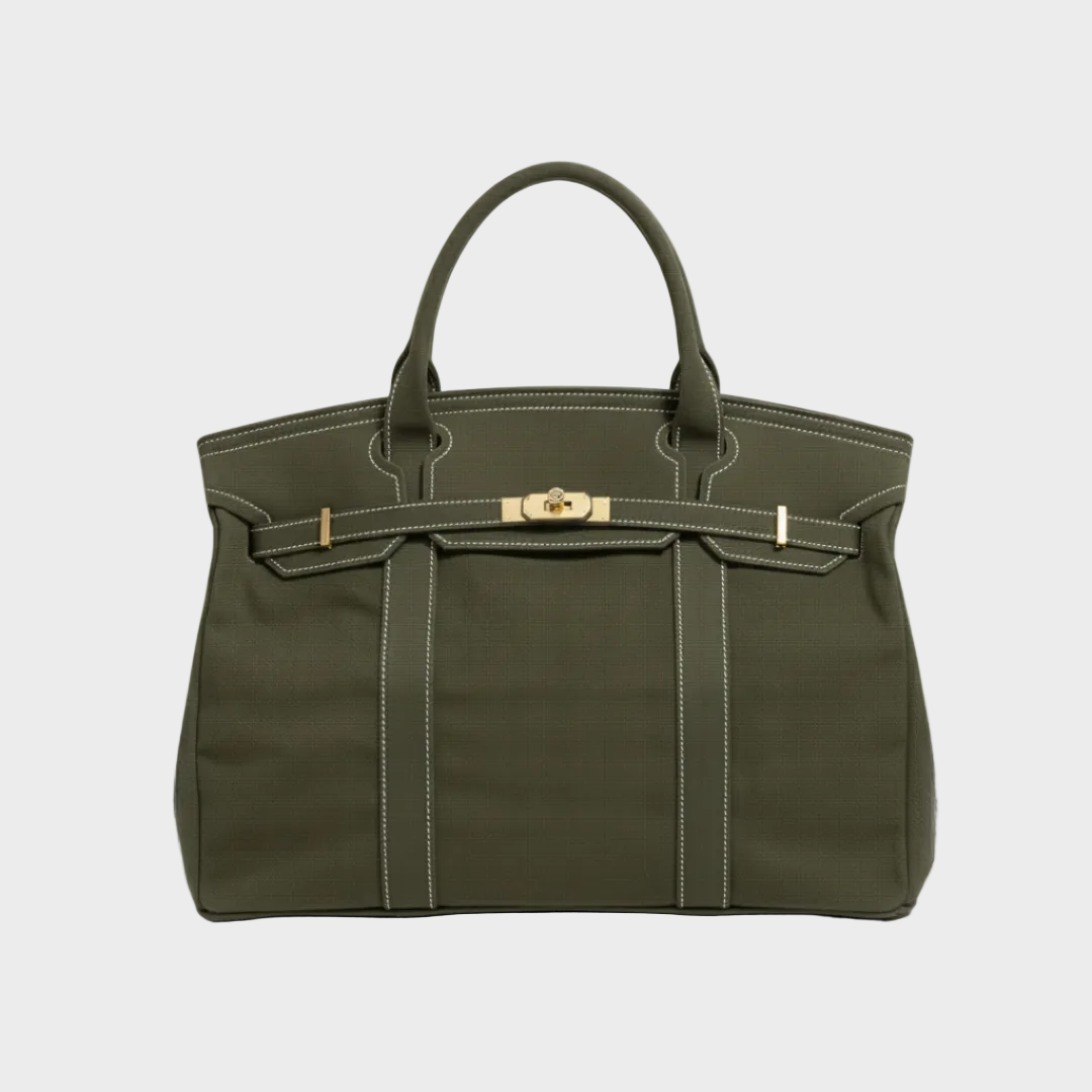 SVEA | Structured Canvas Tote with Reinforced Handles
