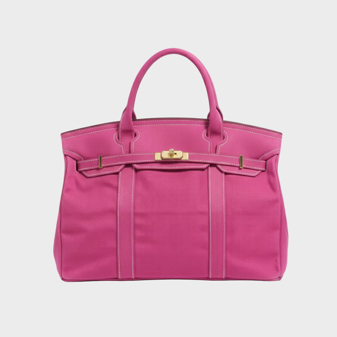 SVEA | Structured Canvas Tote with Reinforced Handles