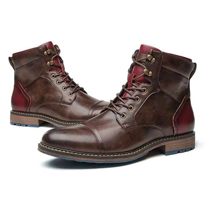 SVEA | Oxford-Stiefel aus Leder