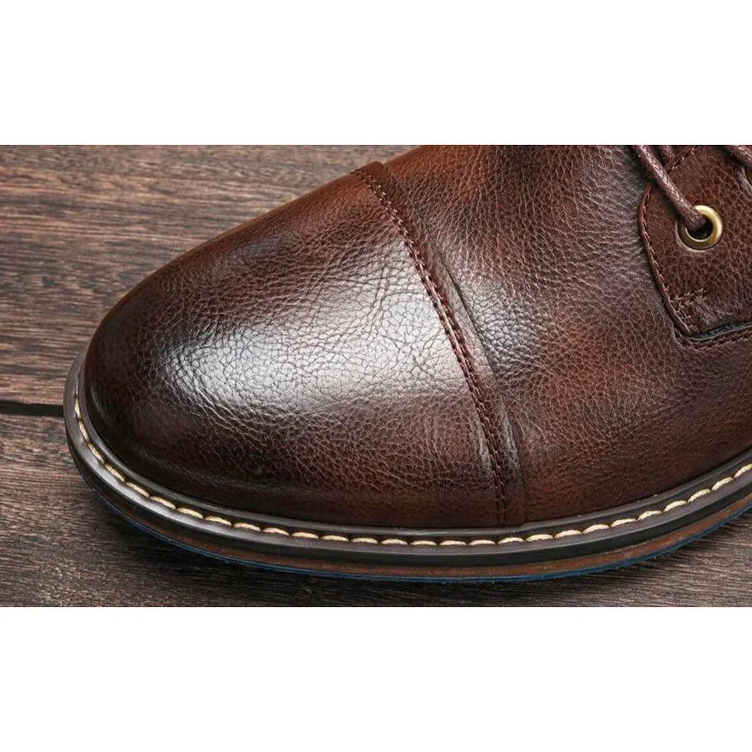 SVEA | Oxford-Stiefel aus Leder