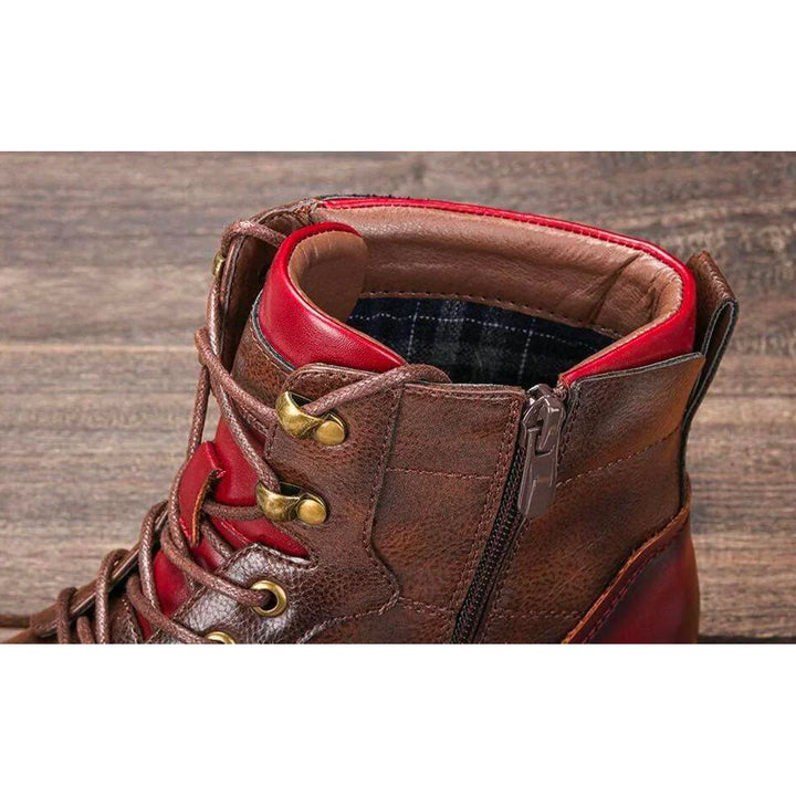 SVEA | Oxford-Stiefel aus Leder