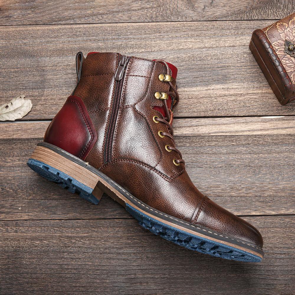 SVEA | Oxford-Stiefel aus Leder