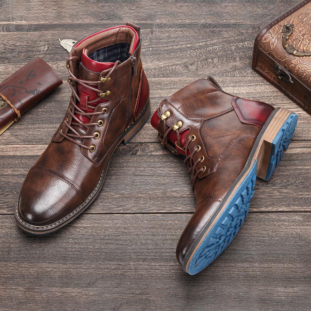 SVEA | Oxford-Stiefel aus Leder