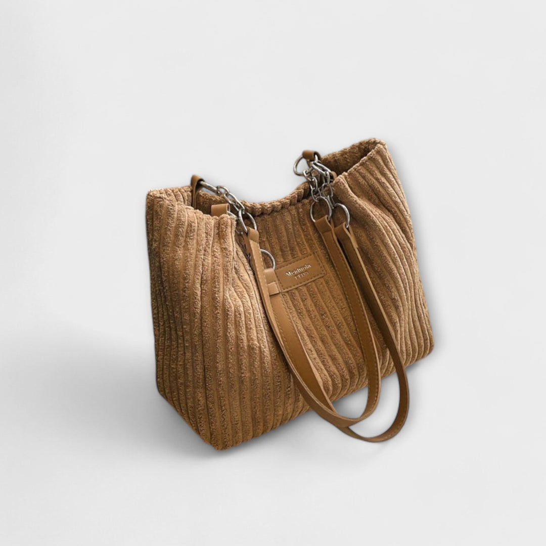 Jane | Soft Corduroy Shoulder Bag