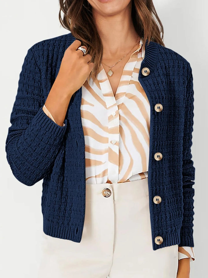 SVEA | Harper Strickjacke mit Knopfleiste