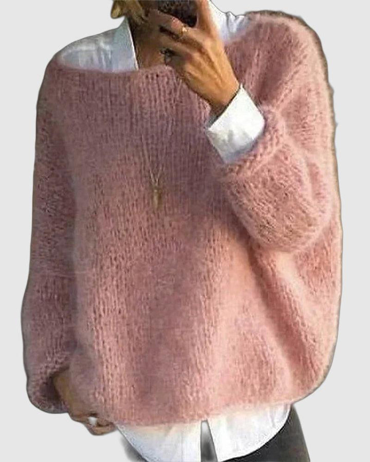 Jane | Fluffy Knit Sweater