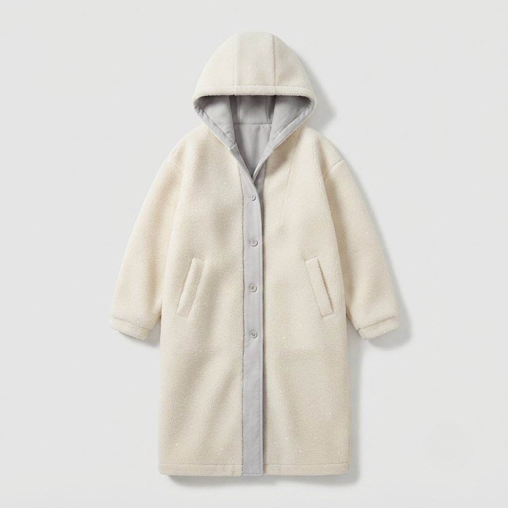 Jane | Charlotte Reid Hooded Teddy Coat