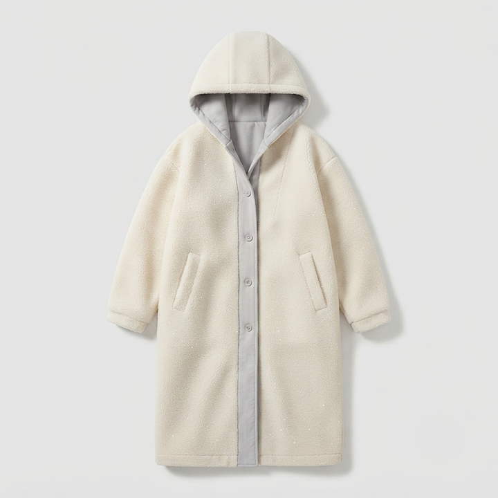 Jane | Charlotte Reid Hooded Teddy Coat
