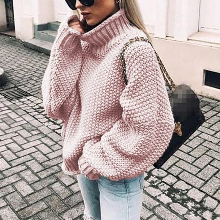 Jane | Chunky-Knit Turtleneck Sweater