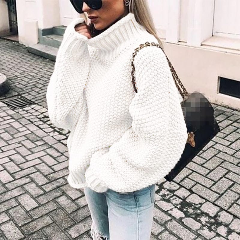 Jane | Chunky-Knit Turtleneck Sweater