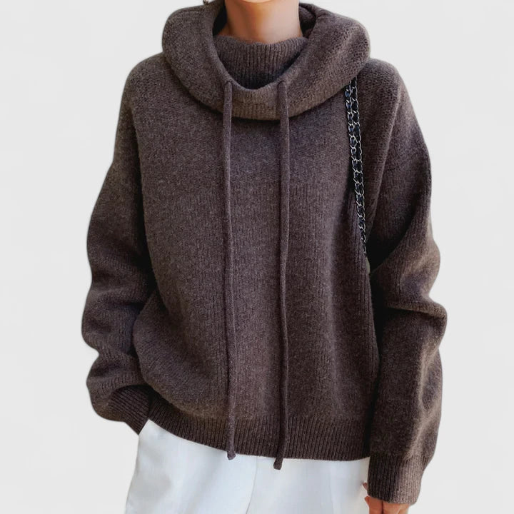 Jane | Cozy Knit Hoodie