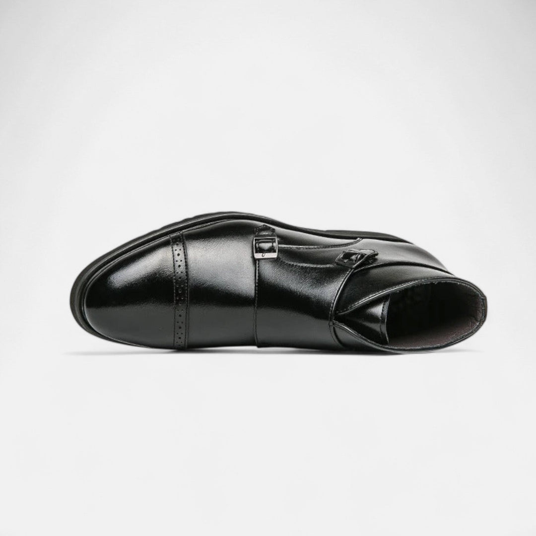SVEA | Herren Monk Strap Stiefeletten aus Premium-Ecopelle