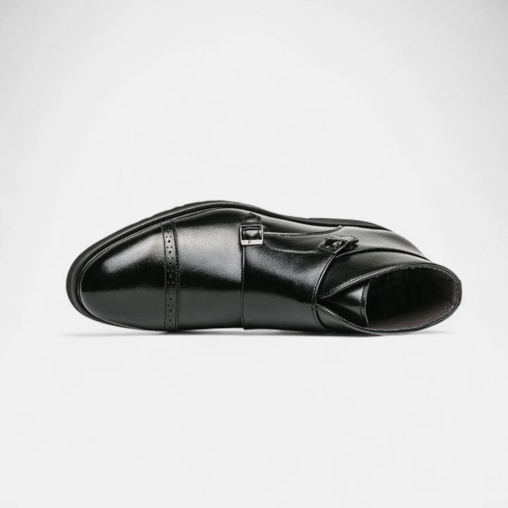 SVEA | Herren Monk Strap Stiefeletten aus Premium-Ecopelle