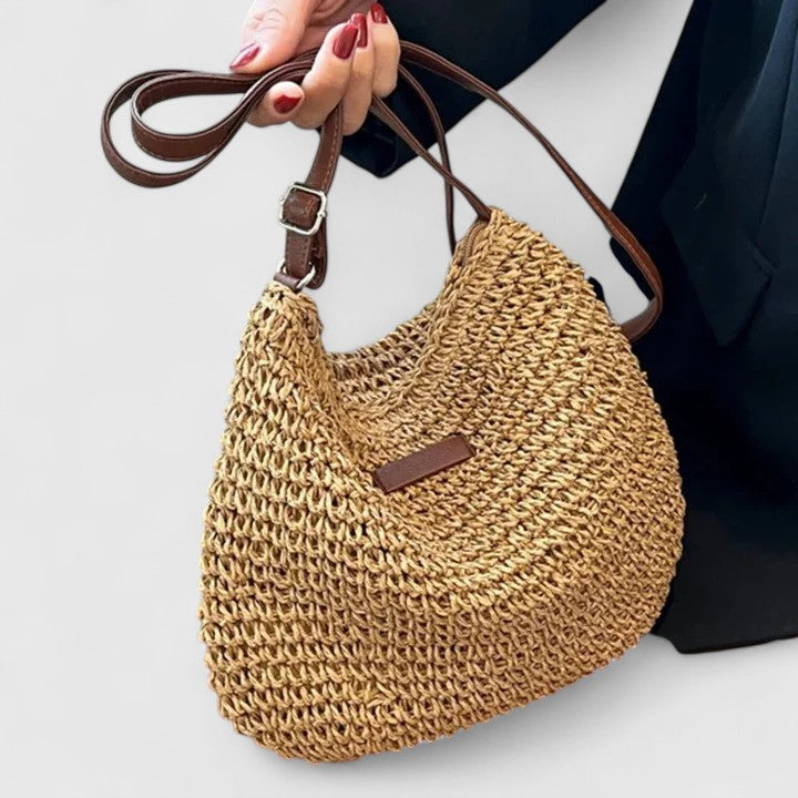 SVEA | Kathy Elegante Geflochtene Tasche