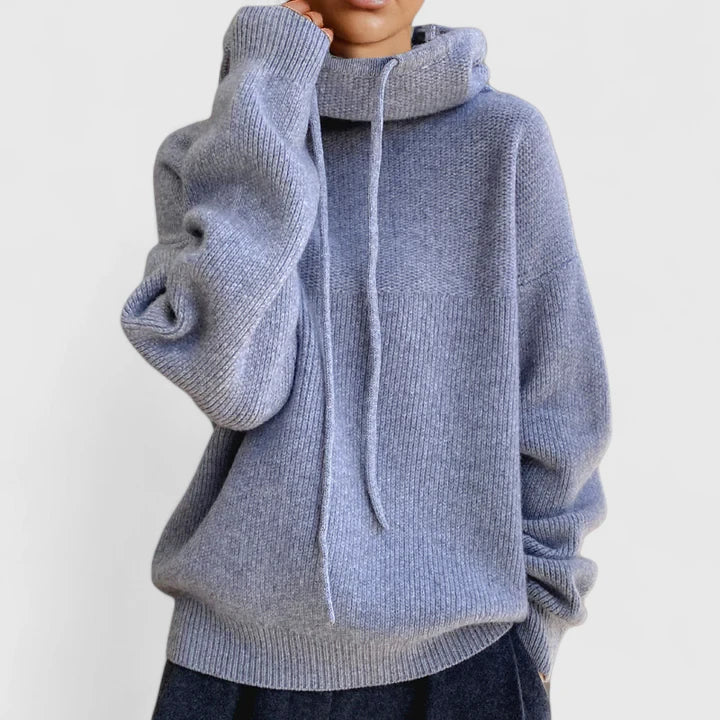 Jane | Cozy Knit Hoodie