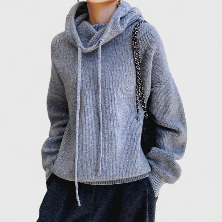 Jane | Cozy Knit Hoodie