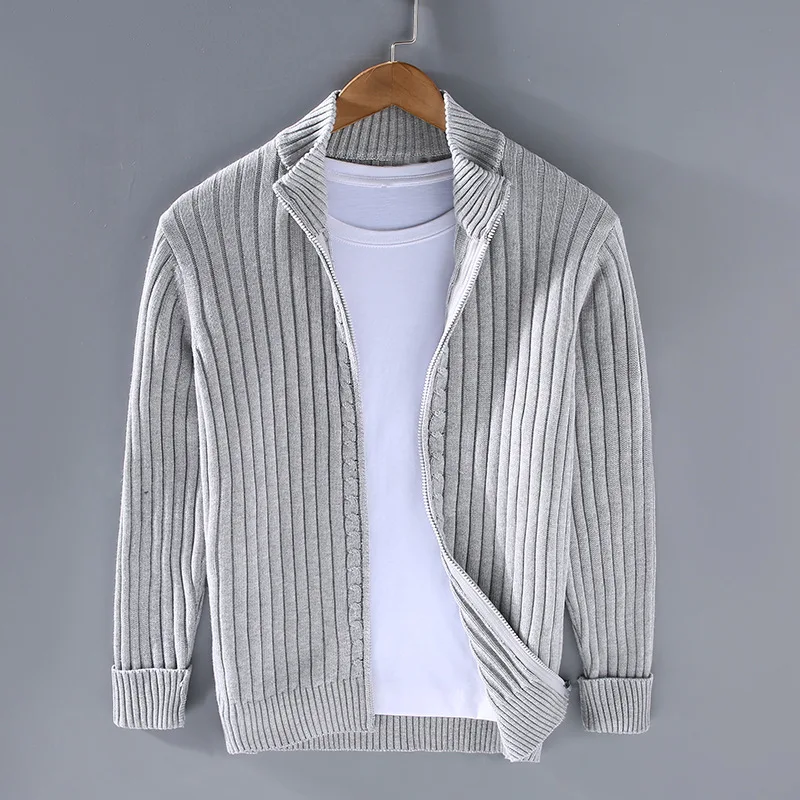 SVEA | Lässige Zip-Up Strickjacke