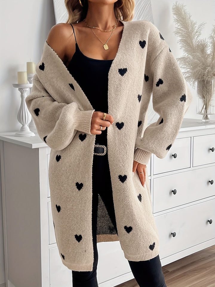 SVEA | Mabel Herz-Strickjacke