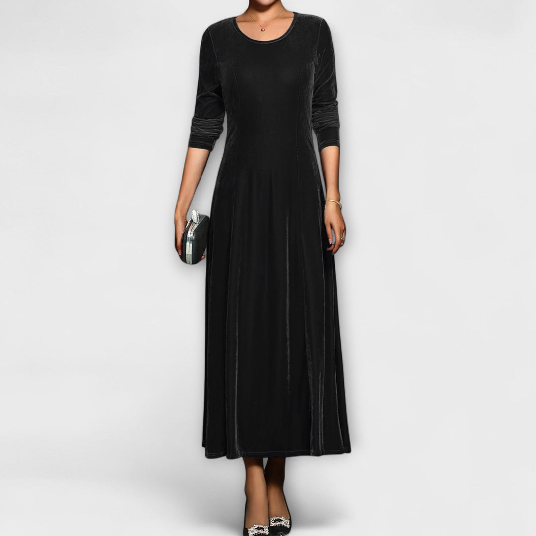SVEA | Weiches Samtkleid