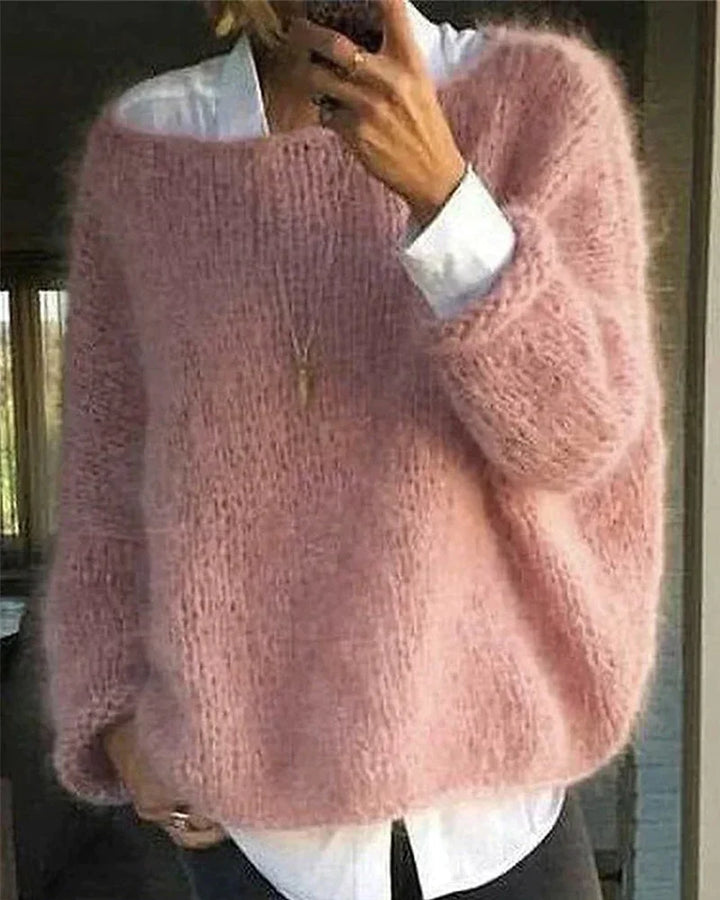 Jane | Fluffy Knit Sweater