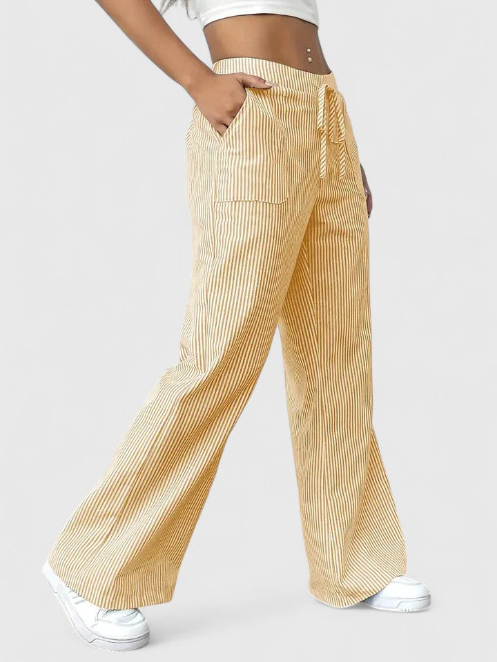 SVEA | Bequeme Weite Hose mit Eleganten Details