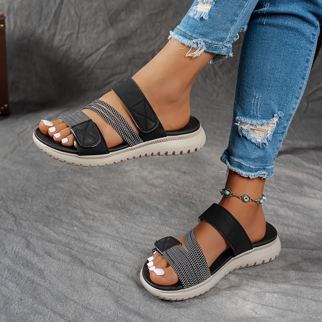 Cleo - Sporty Comfort Sandal with Platform Sole