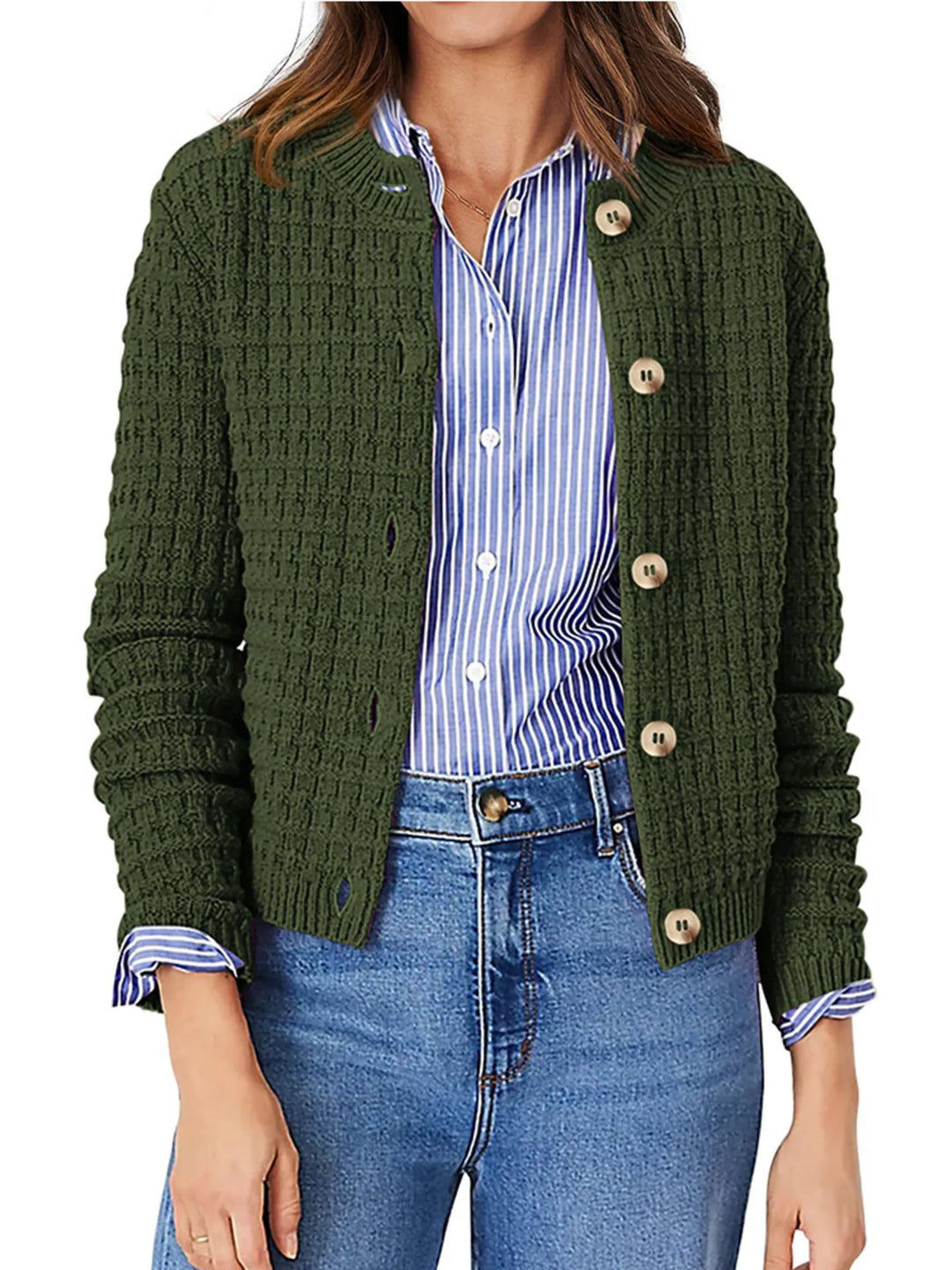 SVEA | Harper Strickjacke mit Knopfleiste