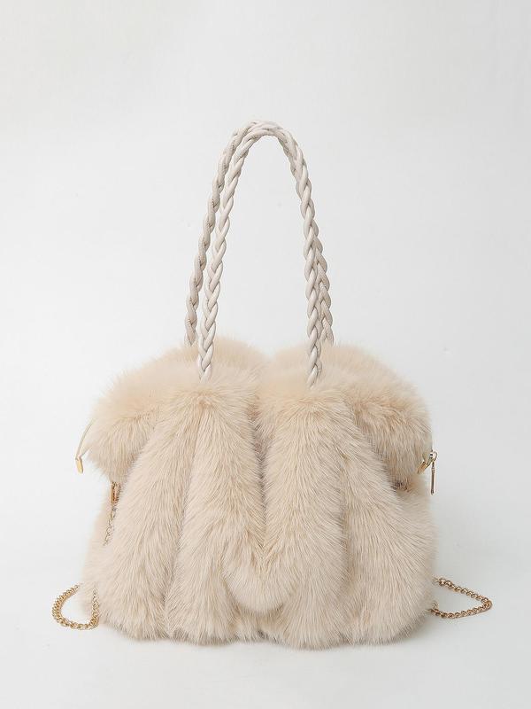 SVEA | Elisa Vielseitige Plüschvelours-Schultertasche