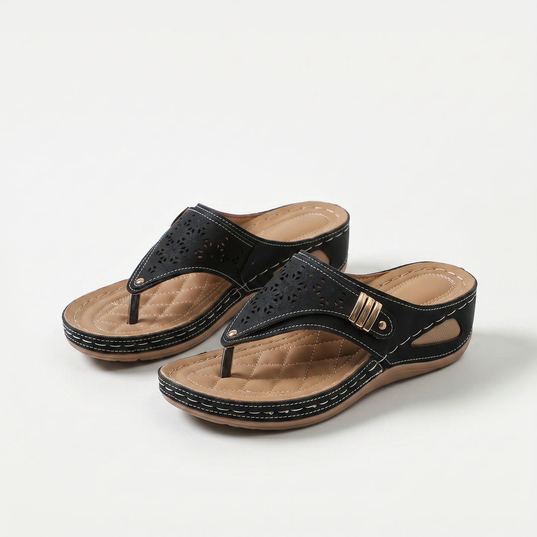 Élodie - Ladies' Toe Post Sandals