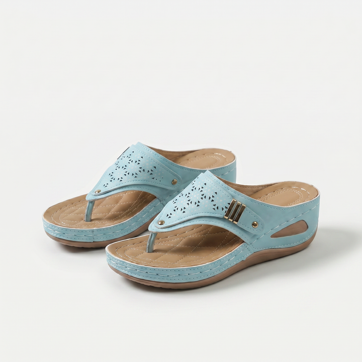Élodie - Ladies' Toe Post Sandals