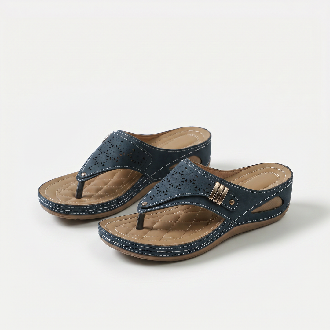 Élodie - Ladies' Toe Post Sandals